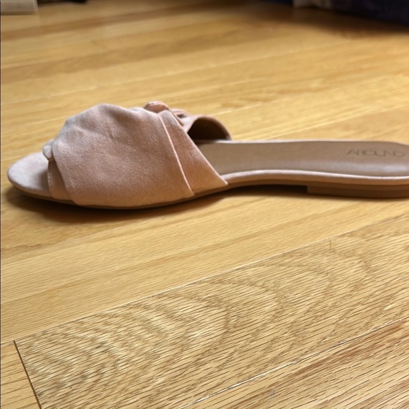 Abound Pink Knotted Slide Sandals - Picture 4 of 5